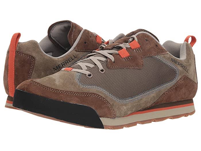 Merrell Men&s Burnt Rock Travel Suede J002117 - 12 / Black