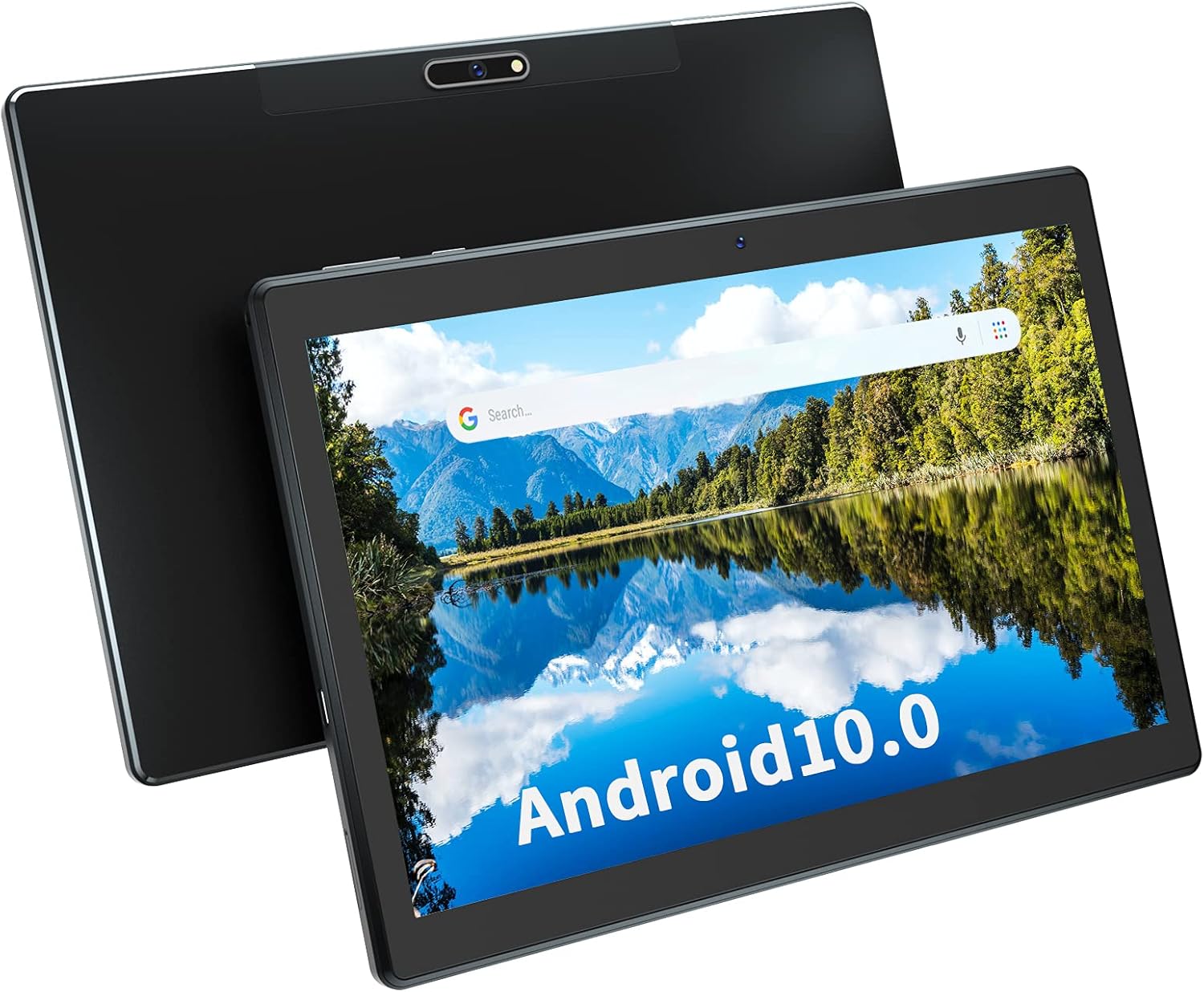 10 inch Tablet Android 10.0 OS, HD 800x1280 IPS Touchscreen, 2GB + 32GB Quad-Core CPU, 6000mAh Battery, Dual Camera Dual Speaker