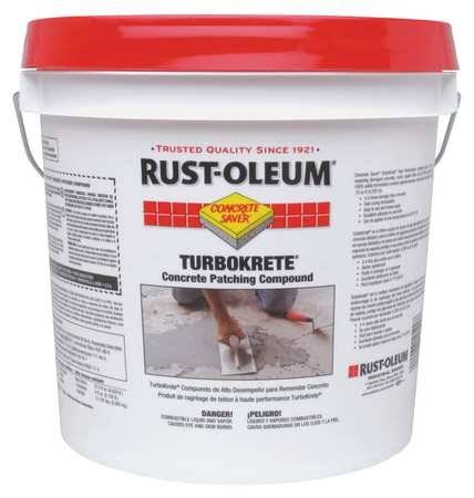 Rust Oleum Concrete Patching Compound Kit, LT Gray 253479