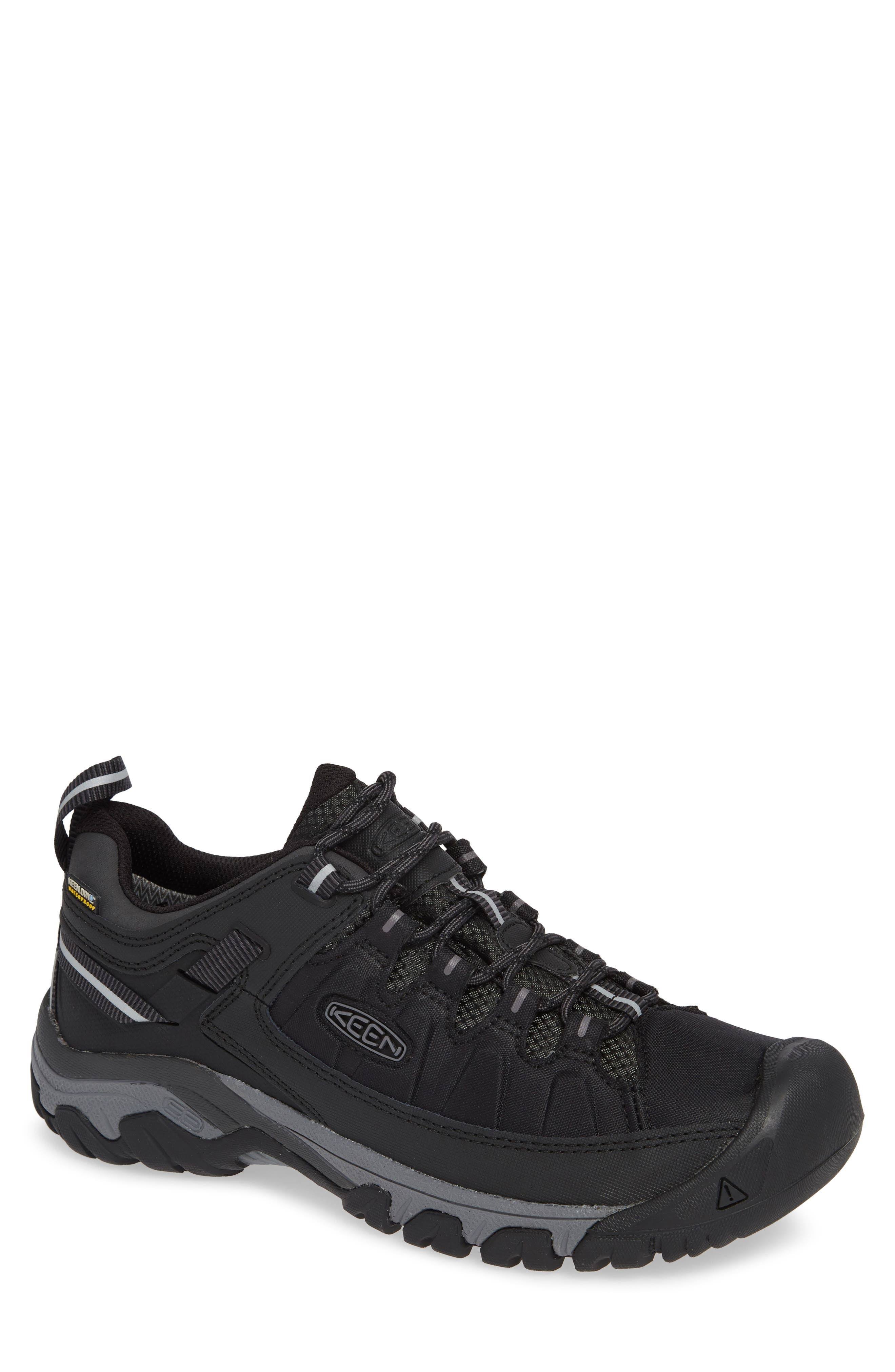 Keen Men&s Targhee EXP Waterproof Black/Steel / 11