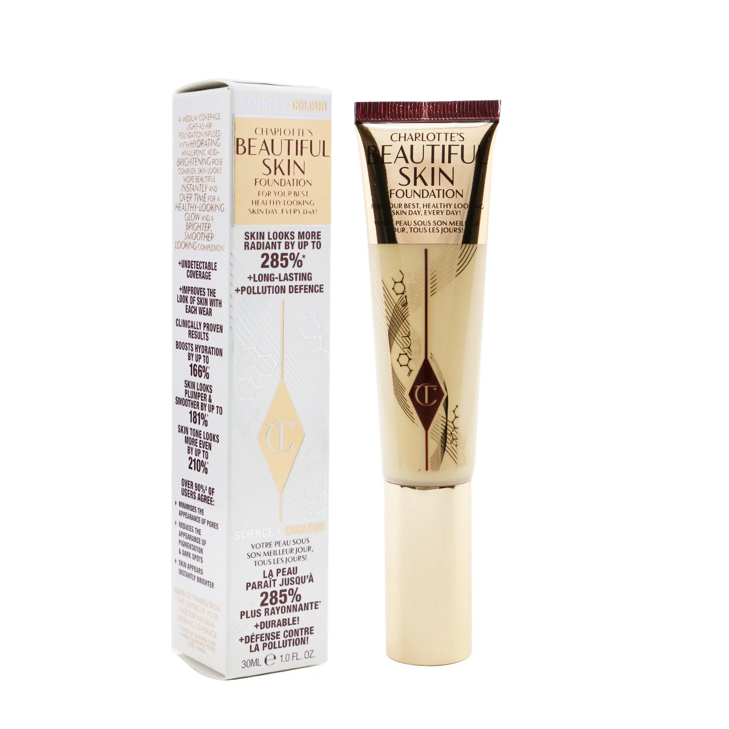 Charlotte Tilbury Charlotte's Beautiful Skin Foundation - # 9 Warm 30ml/1oz