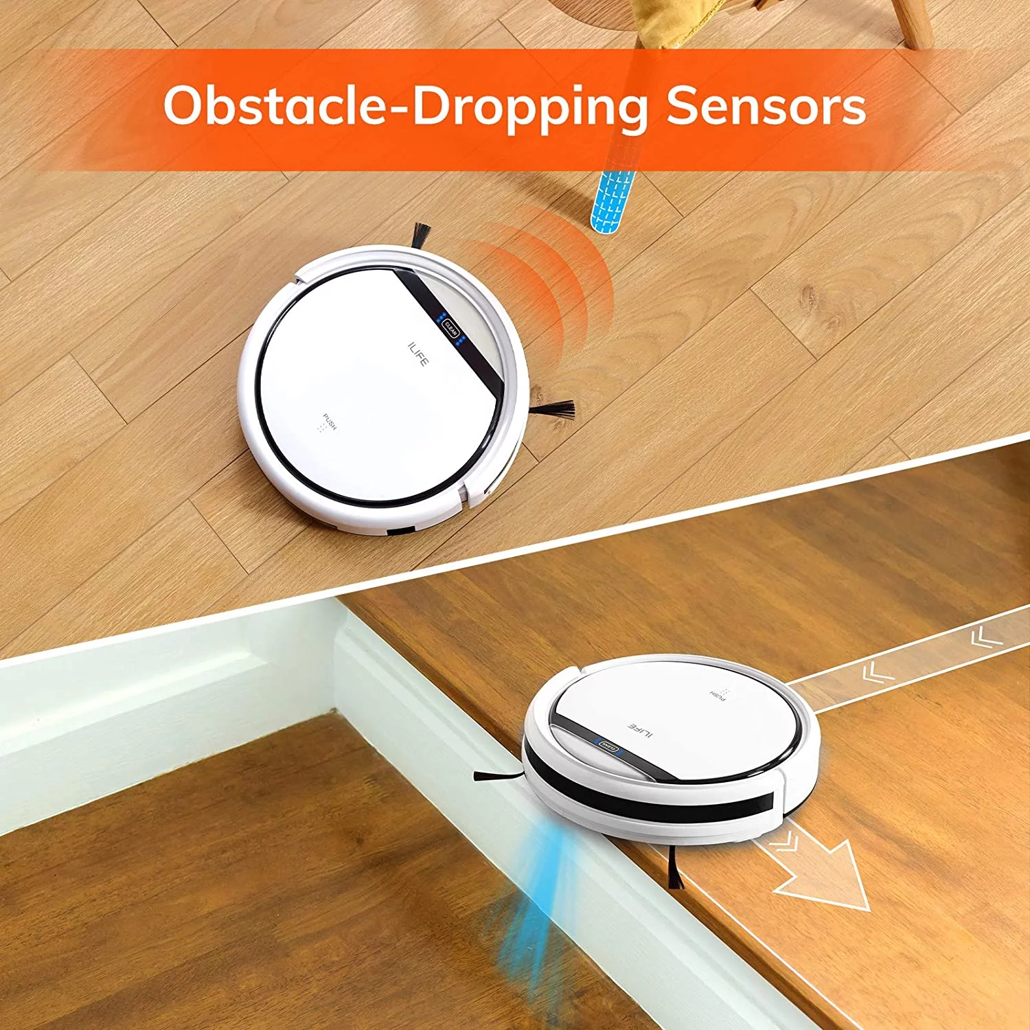 FJU V3s Pro Robot Vacuum Cleaner, Tangle-free Suction , Slim, Automatic Self-Charging Robotic Vacuum Cleaner, Daily Schedule Cleaning