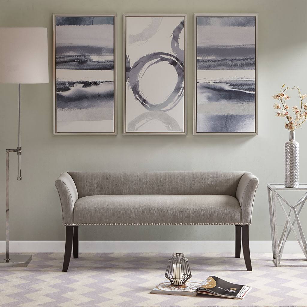 Madison Park Welburn Accent Bench - Blue