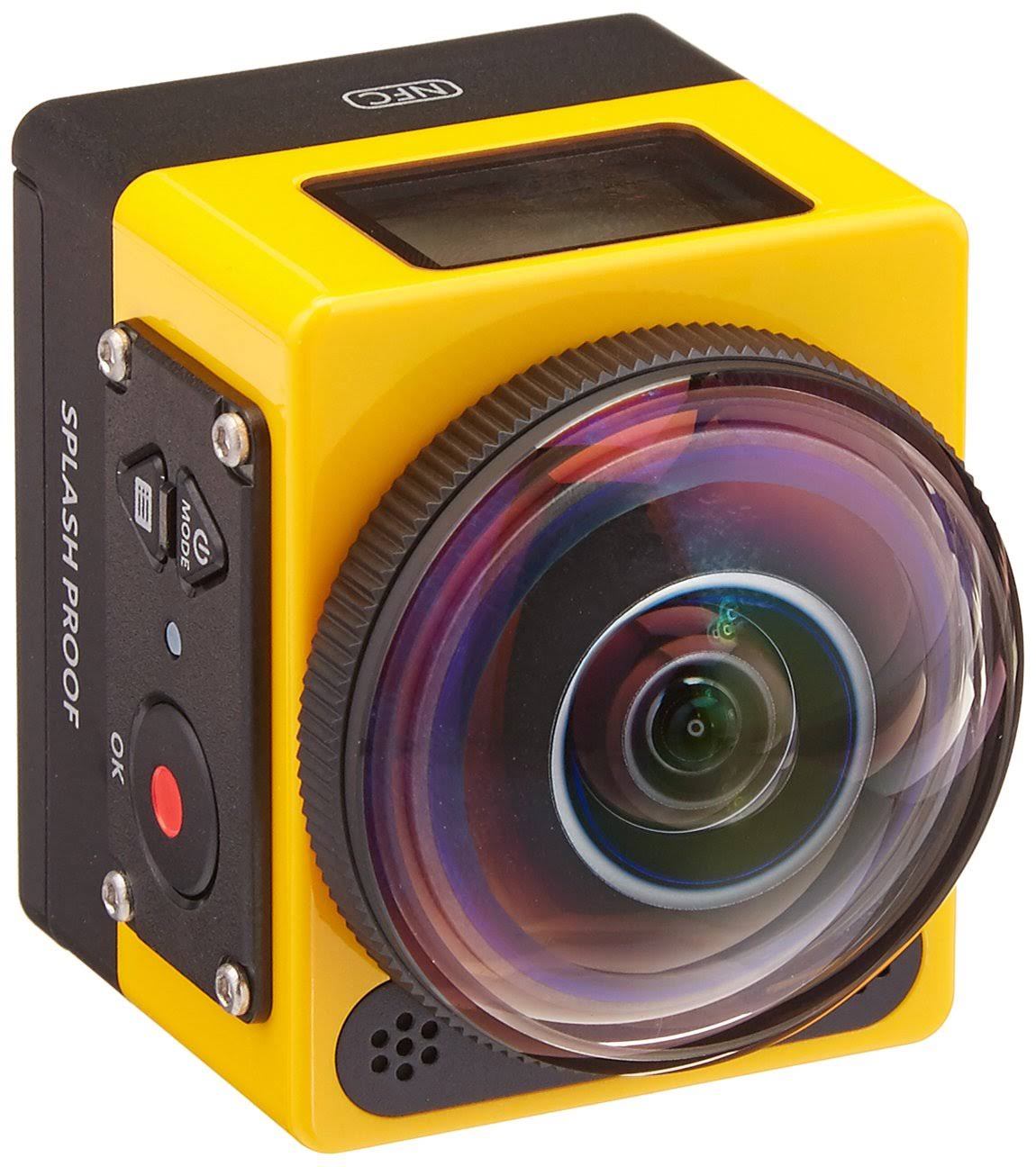 Kodak PixPro SP360 16.36 MP Action Camera - 1080p - Yellow