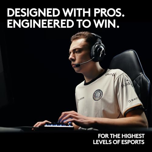 Logitech G PRO X 2 Lightspeed Wireless Gaming Headset: Wireless Gaming Headphones with Mic, 50mm Graphene Drivers, 2.02.0—7.1 Surround