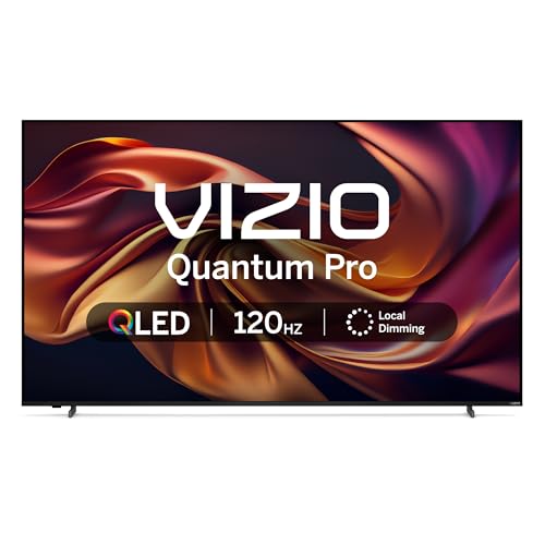 VIZIO 50-inch Quantum Pro 4K 120Hz QLED HDR10+ Smart TV with Dolby Vision, Active Full Array, 240Hz @ 1080p PC Gaming, WiFi 6E, Apple AirPlay