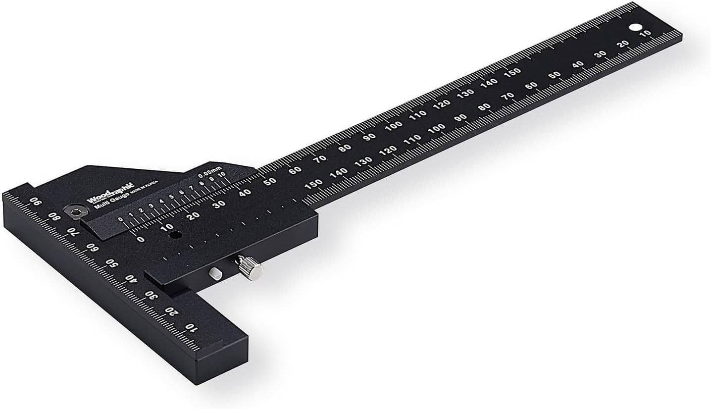 Woodraphic Professional Dual Function Scriber Gauge for Measuring and Marking