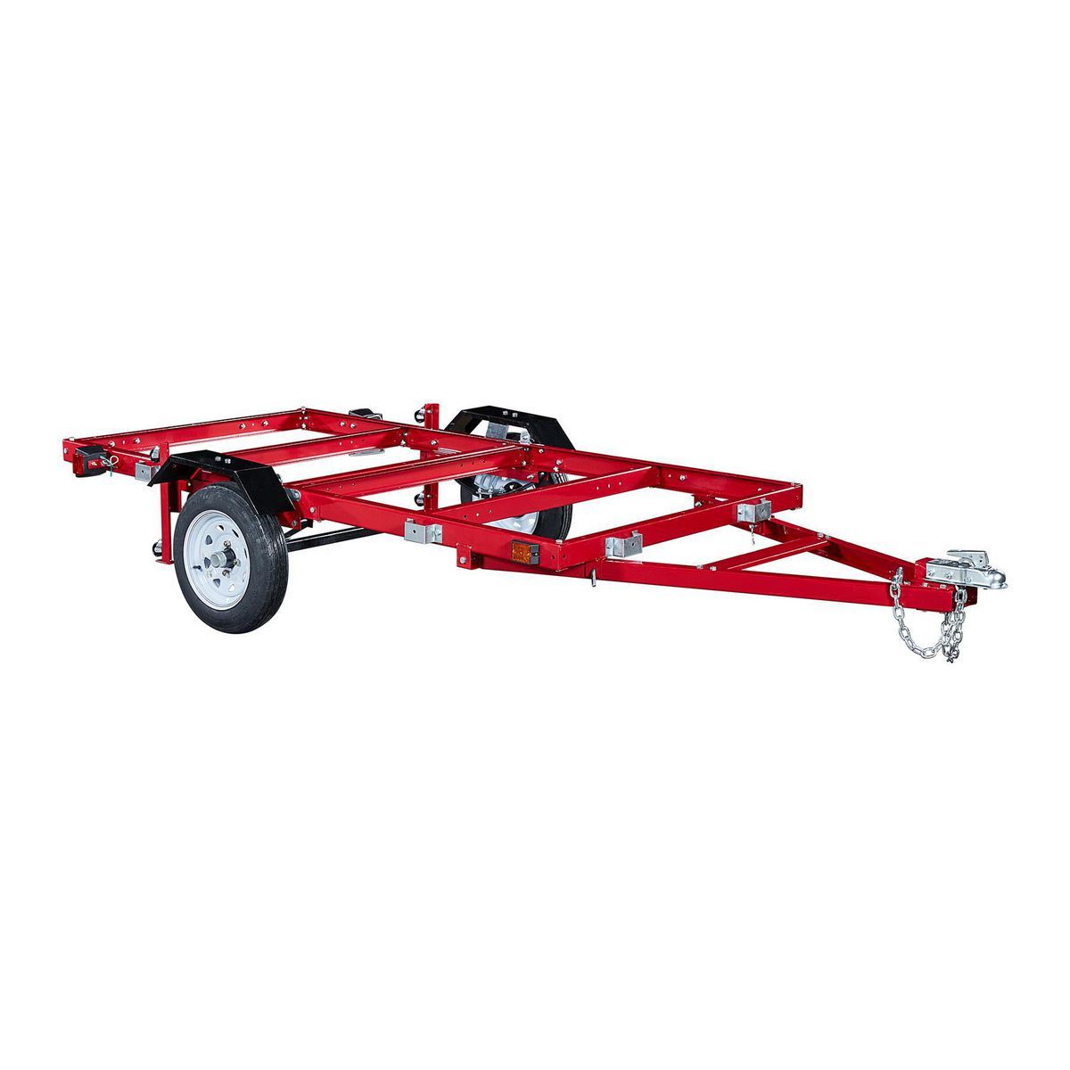 HAUL-MASTER 1195 lb. Capacity, 4 ft. x 8 ft. Folding Trailer
