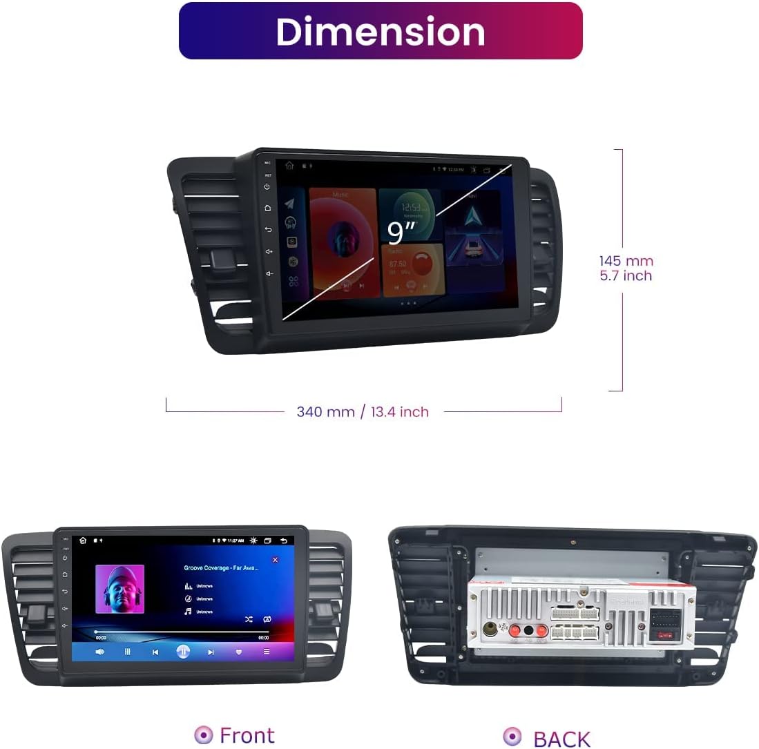 Roadanvi for Subaru Forester WRX 2016 2017 2018 2019 2020 Car Stereo Bluetooth Radio Car Navigation Carplay Android Auto 1280x720 IPS Touch Screen