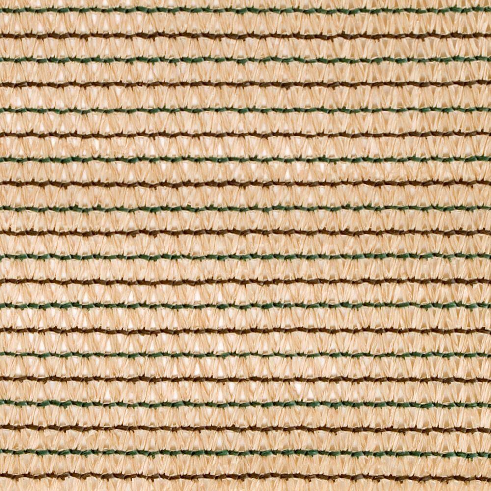 Easy Gardener 6 ft. x 50 ft. Sun Screen Fabric Shade Canopy in Harvest Wheat , H