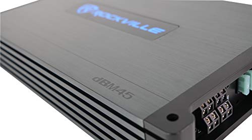 Rockville DBM12 2000W Peak / 500w RMS 2 Ohm Marine/Boat Mono Amplifier Amp W/Covers+Bass Remote