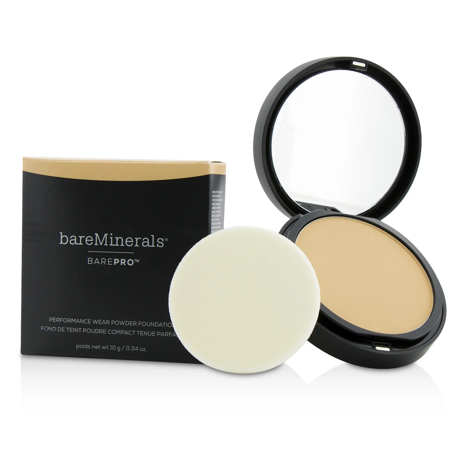 BareMinerals BarePro Performance Wear Powder Foundation - # 9.5 Flax  10g/0.34oz