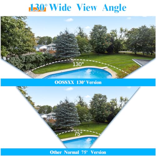 2-Way Audio & PIR Detection Dual Antennas Outdoor Wireless Security Camera System 5.5MP Wi-Fi Video Surveillance DVR System