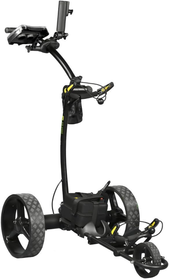 Bat-Caddy X4R Sport Remote Control Cart w/ Free Accessory Kit, 35Ah, Black
