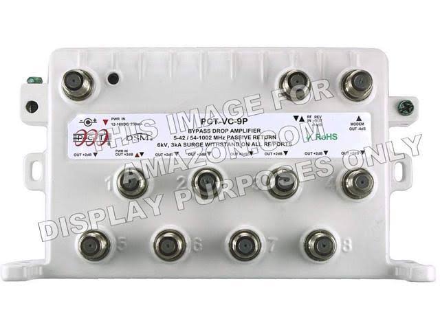 8-Port Bi-Directional Cable TV HDTV Amplifier Splitter Signal Booster