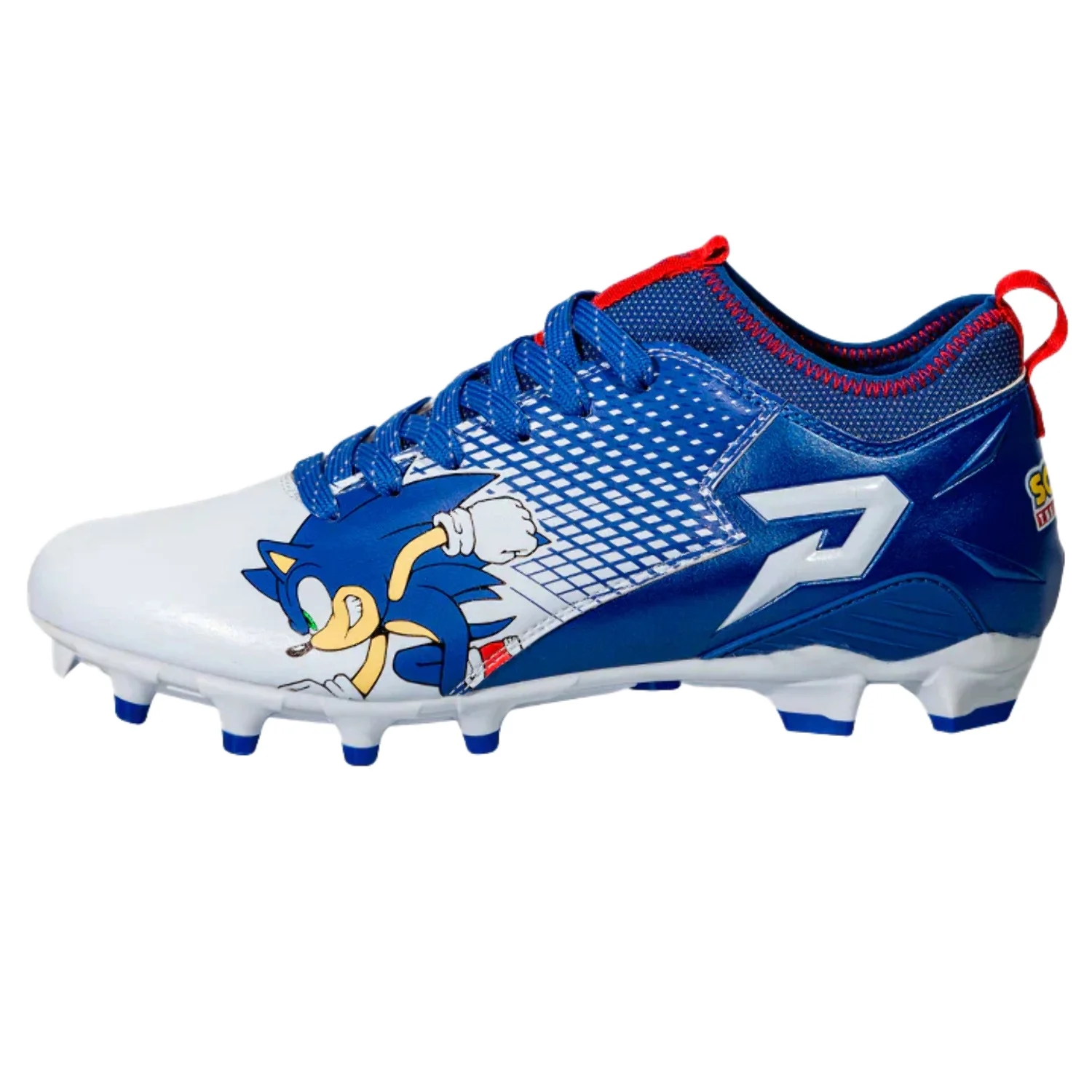 Sonic the Hedgehog Football Cleats - Quantum Speed by Phenom Elite - Curated Treasures Market