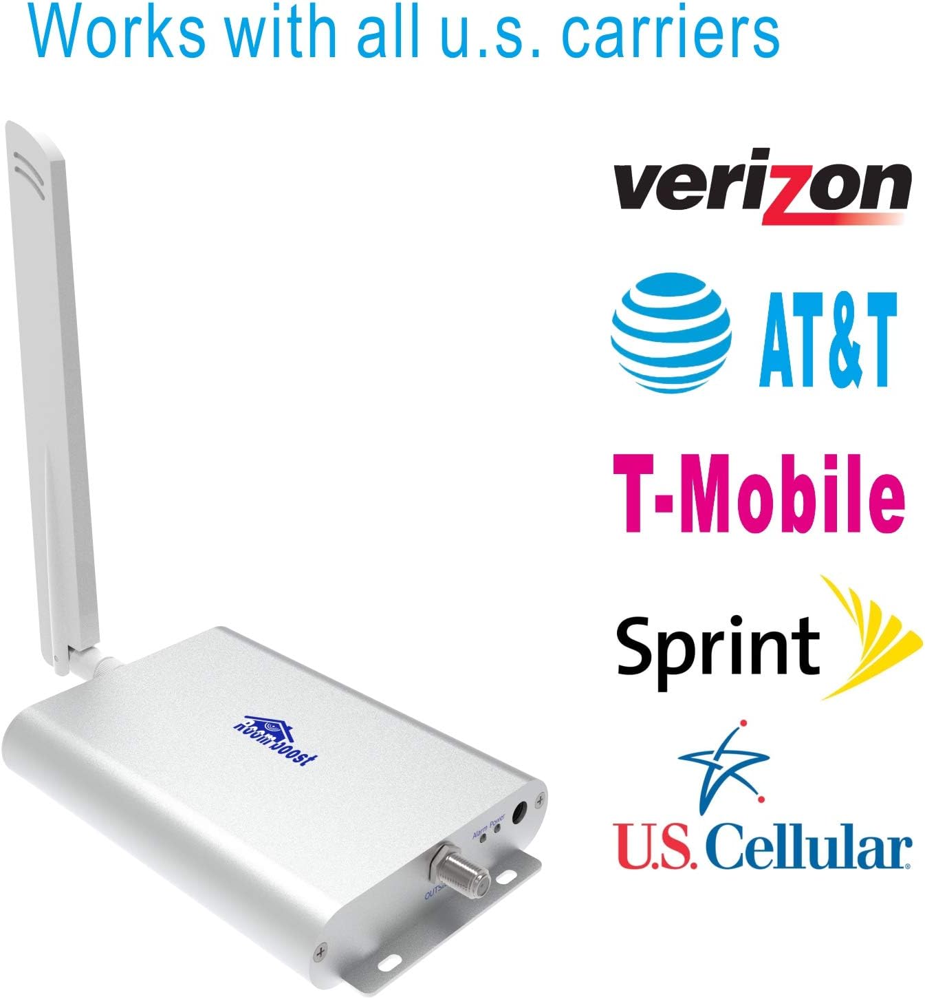 Cell Phone Signal Booster for Home and Office Up to 2