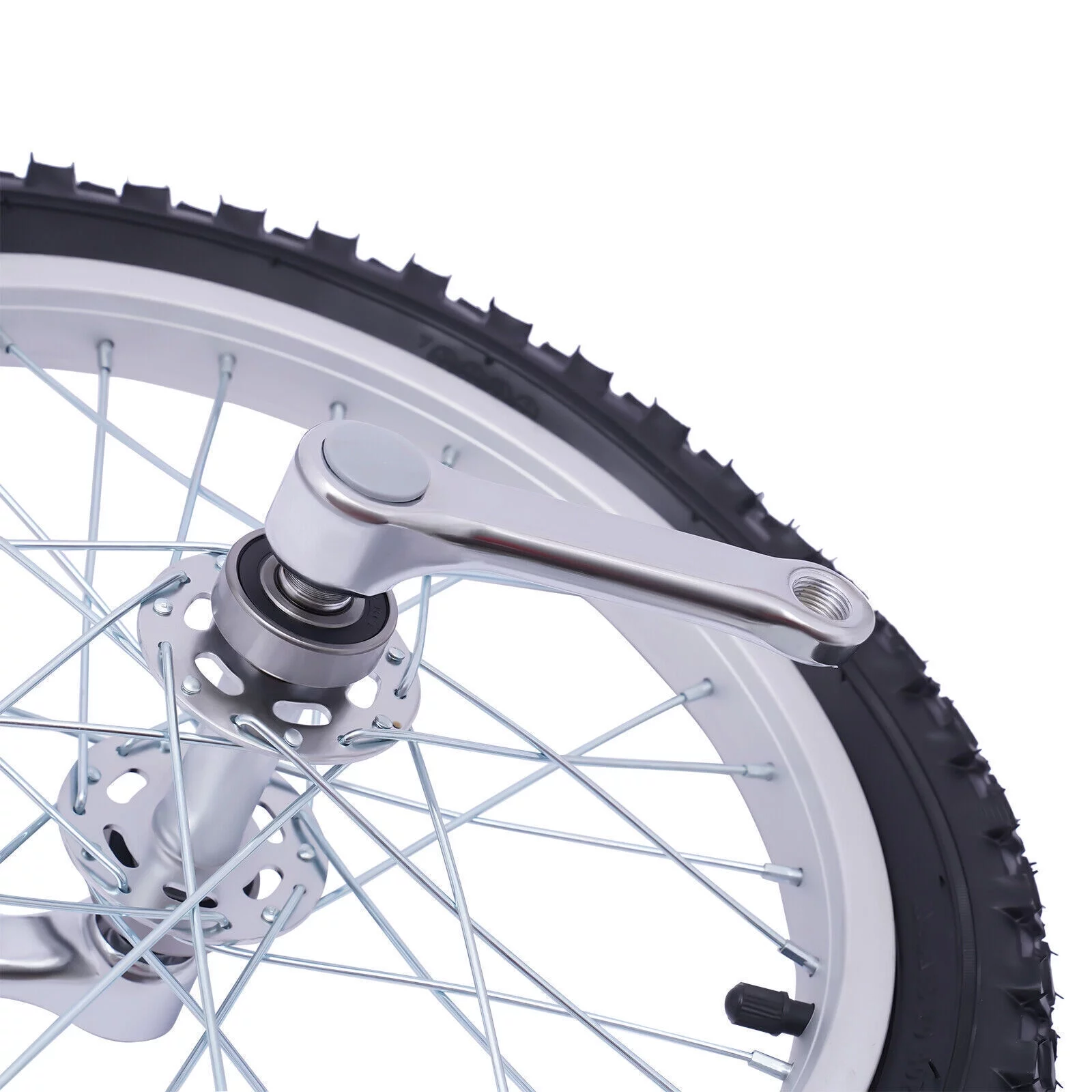 16 Wheel Unicycle with Steel Rim Unicycle One Wheel Bike with Adjustable Height for Adults Kids Beginner Fitness Exercise Balance Training, Skid-proof