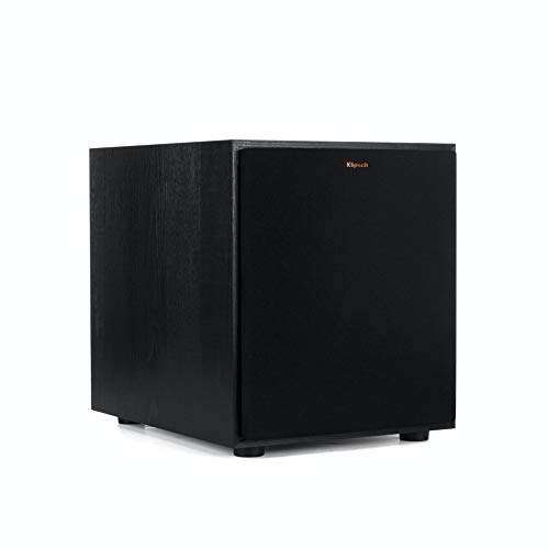Klipsch R-100SW 10" Subwoofer, Incredibly Deep Bass and an All-digital Amplifier,14 5" x 12 5" x 16 4"