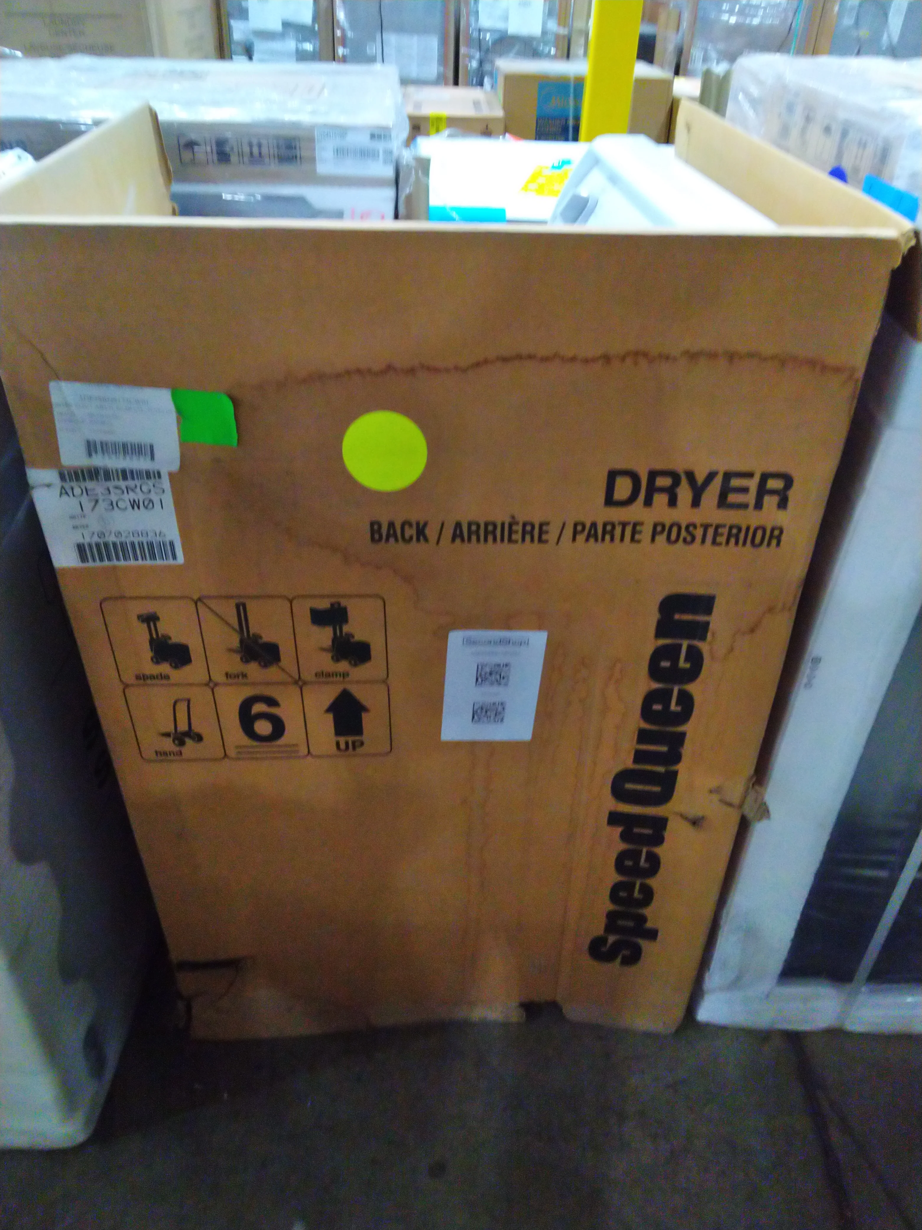 SPEED QUEEN DRYER - ADE3SRGS173CW01