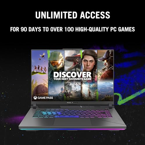 ASUS ROG Strix G16 (2024) Gaming Laptop, 16” Nebula Display 16:10 QHD 240Hz, GeForce RTX 4060, Intel® Core™ i9-14900HX, 16GB DDR5-5600, 1TB PCIe SSD