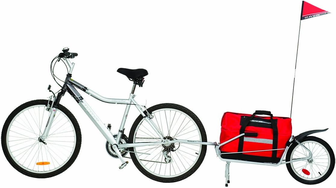 One Wheel Maya Cycle Bike Cargo Trailer