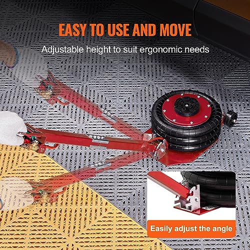 VEVOR Air Jack, 3 Ton/6600 lbs Airbag Jack, Triple Bag Air Jack with Six Steel Pipes, Lift up to 17.7", Fast Lifting Pneumatic Jack
