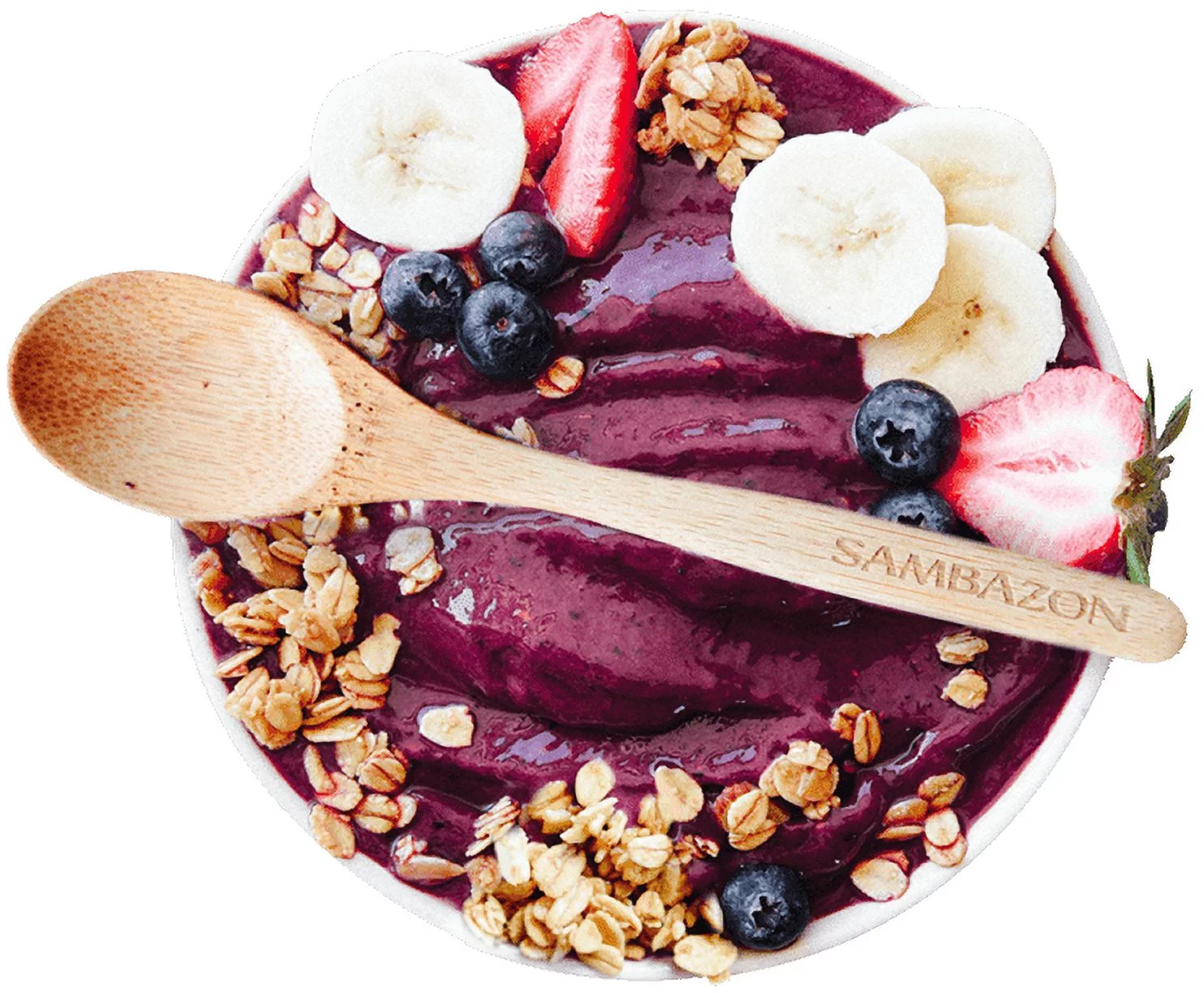 Case of 1, Sambazon, Organic Dairy Free Acai Berry Sorbet, 3 Gallon