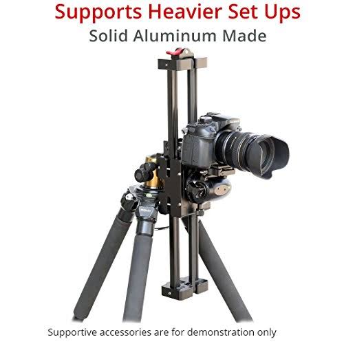 Proaim Spark 13x22 Video DSLR Camera Slider Extendable Double Travel Distance on Tripod Track Dolly Rail Slider (P-SPK-13) | Bes