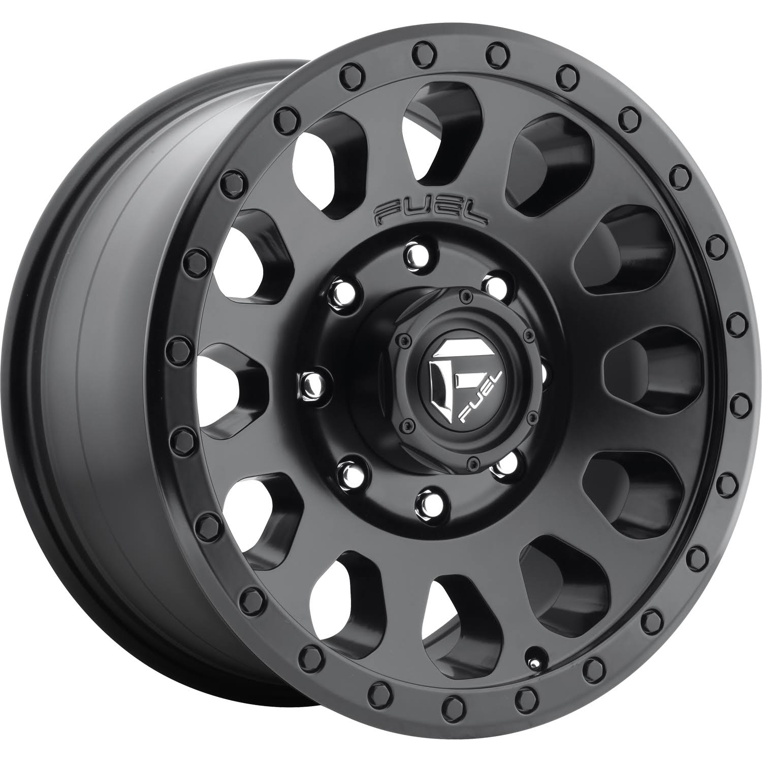 18x9 Fuel D579 Vector Matte Black D57918905650
