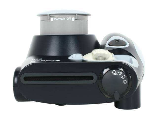 Polaroid PIC-300 Analog Instant Film Camera with 60mm Lens - Black