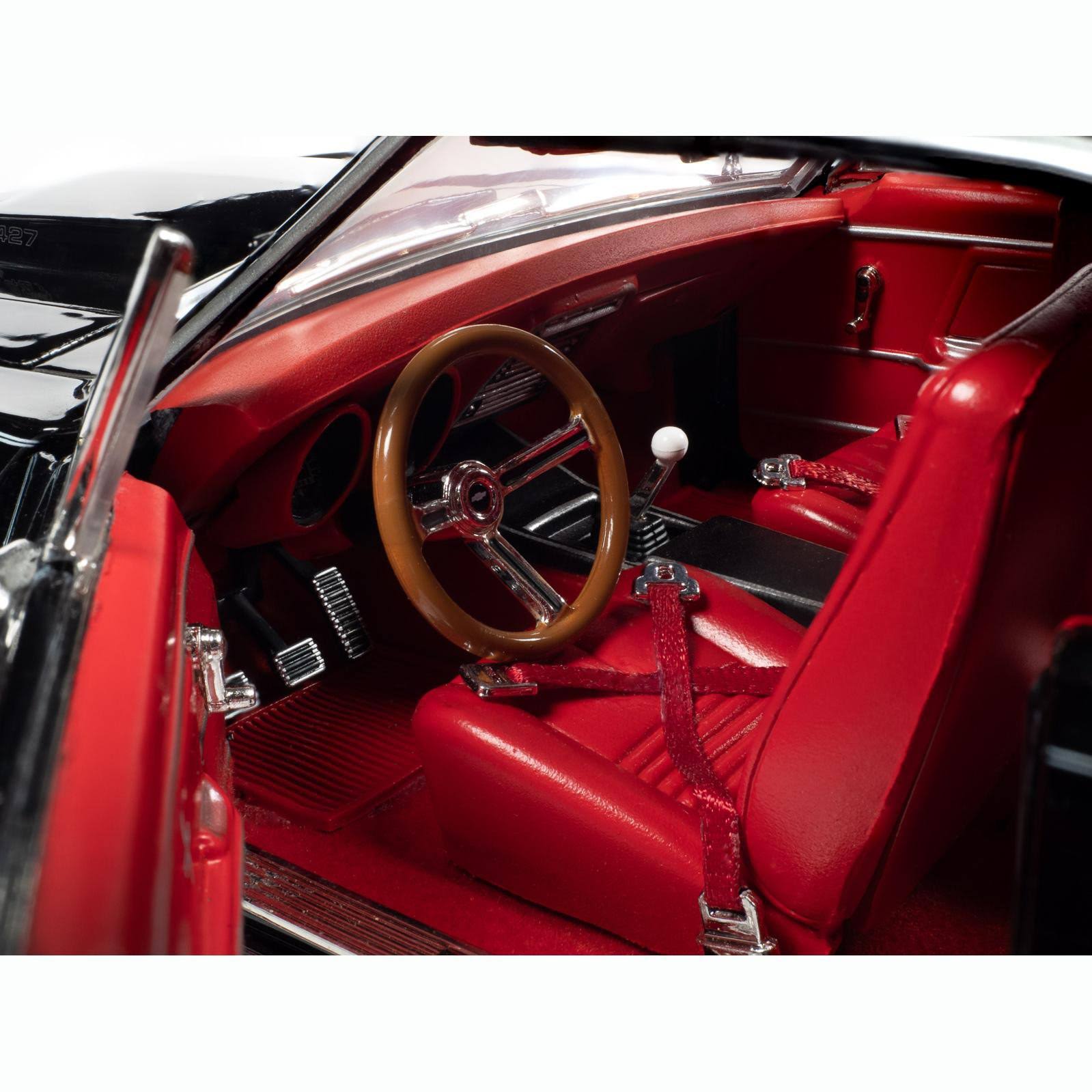 1967 Chevrolet Camaro Yenko SS 427 Hardtop Tuxedo Black with Red Interior Amer