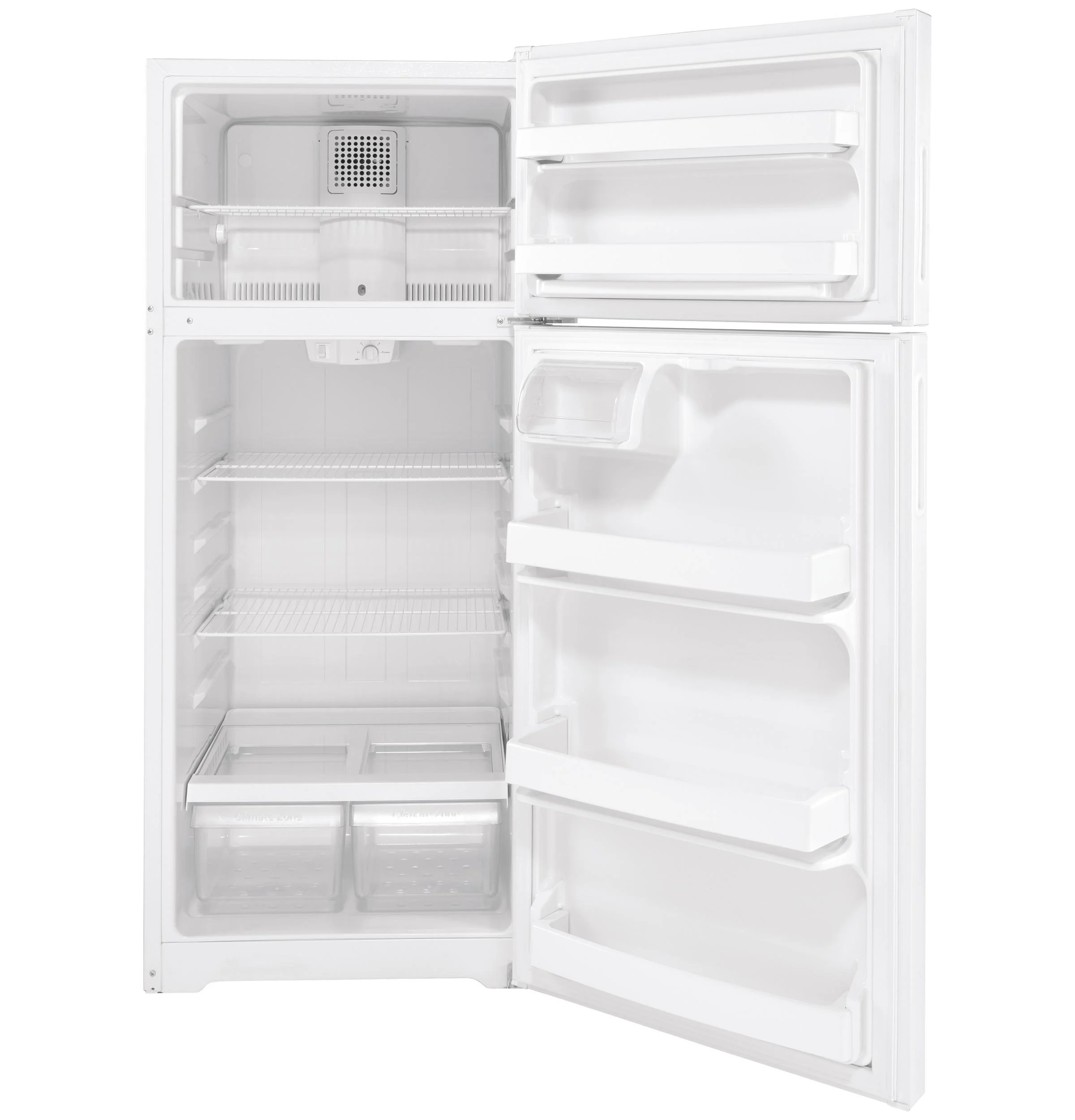 Ge Hps18btnr Hotpoint 28" Wide 17.5 Cu. Ft. Energy Star Rated Full Size Refrigerator -