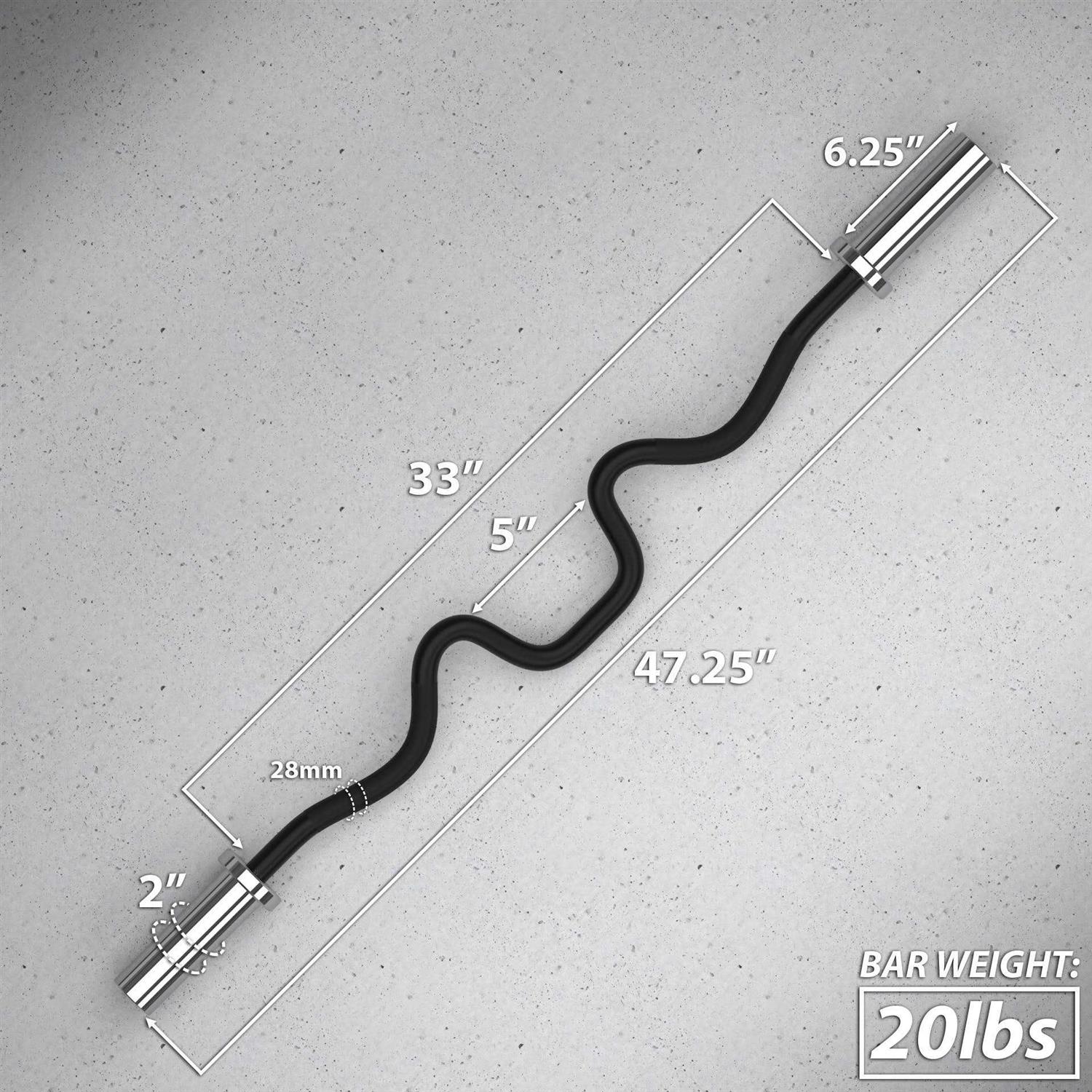 Synergee Super Curl Bars - Sports Supplies Online Store