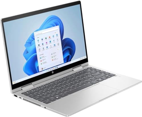 HP Envy x360 2-in-1 2023 Business Laptop 14" FHD IPS Touchscreen 10-Core Intel 7 150U 16GB DDR4 512GB SSD Intel Graphics Wi-Fi 6E Backlit Keyboard