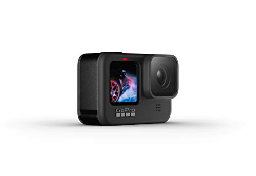 GoPro HERO9 Black - Waterproof Action Camera with Front LCD and Touch Rear Screens, 5K Ultra HD Video, 20MP Photos, 1080p Live Streaming, Webcam