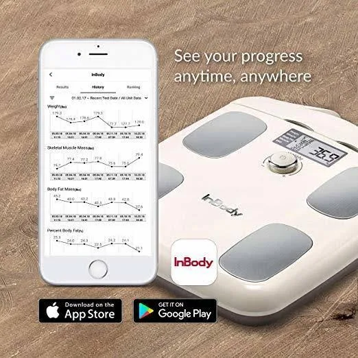 Inbody H20B Body Fat Analyzer Weight Muscle Measured Within 5 Seconds Scale