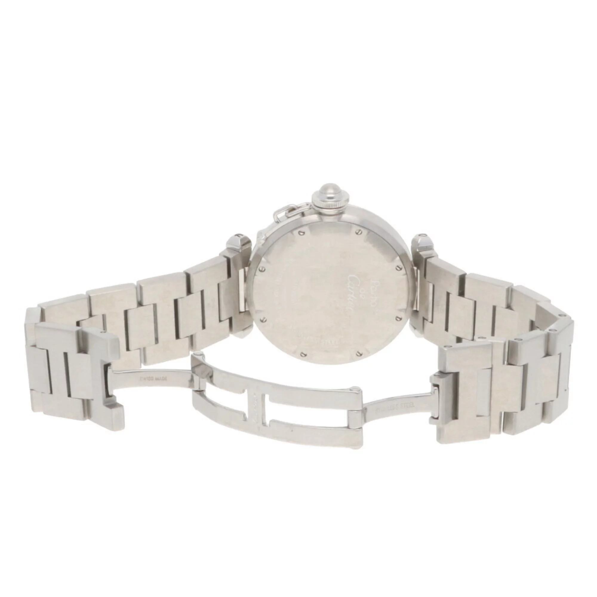 Pre-Owned Cartier CARTIER Pasha C watch stainless steel 2324 unisex (Good)