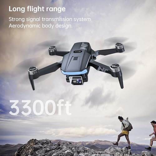 N11 PRO GPS Drone with Camera for Adults 4K UHD, 90 Min Long Flight Time, Long Control Range, Auto Return, Follow Me, Brushless Motor