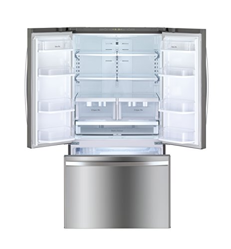 Kenmore 4673025 Alexa Capabilities 04673025 26.1 cu.ft. Non-Dispense French Door Refrigerator with Active Finish