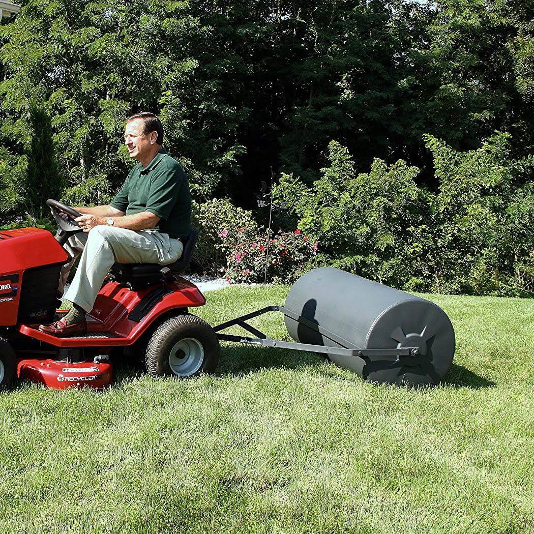 Precision 18 in. x 48 in. Poly Lawn Roller PLR1848