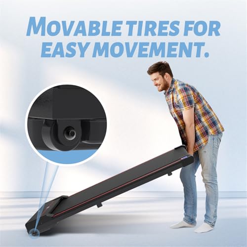 Sperax Walking Vibration Pad with APP, 3 in 1 Under Desk Treadmill, 2.5HP Low Noise Walking Treadmill Pad with Remote Control