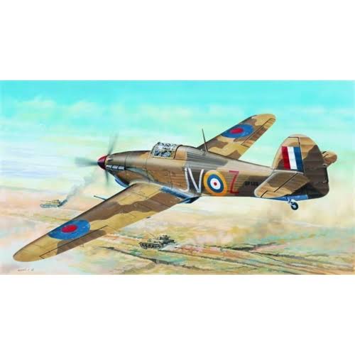 Trumpeter 02417 Model Kit Hawker Hurricane IID Trop