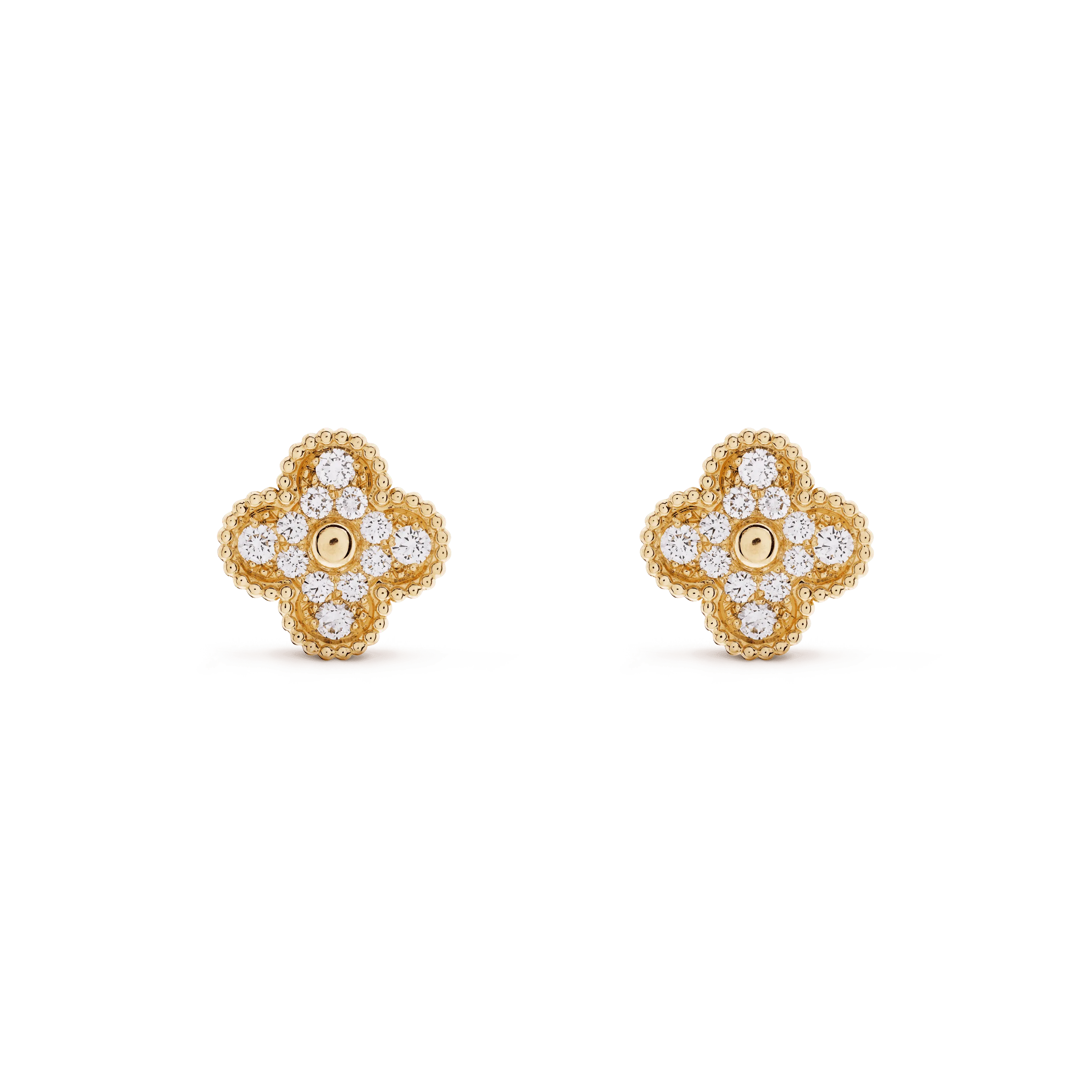 Inspired VA Vintage Alhambra Clover Leaf Earrings
