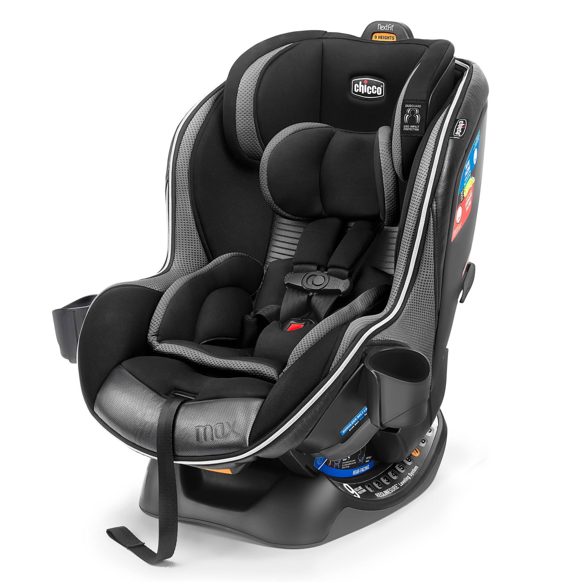 Chicco Next Fit Zip Max Convertible Car Seat - Black