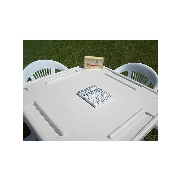Bene Casa Blow Mold Domino Game Table