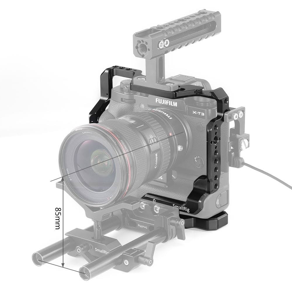 SmallRig Cage for Fujifilm X-T2 and X-T3 Camera with Battery Grip 2229