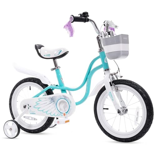 Royalbaby Princess Girls Kids Bike 12 14 16 18 20 Inch Children Bicycle with Basket for Age 3-12 Years