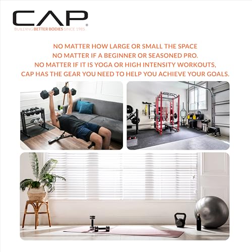 CAP Barbell ADJUSTABELL Adjustable 55 lb Hex Dumbbell Weights - Singles & Pairs | Multiple Handle Options