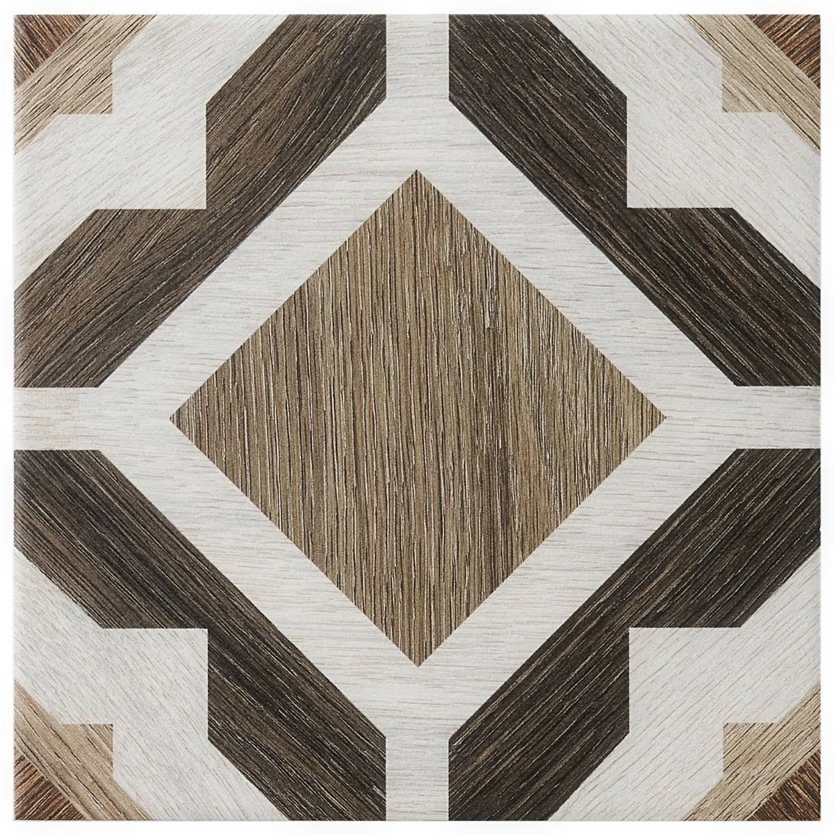 Ivy Hill Tile Castaic Starwood Oak 8 in. x 8 in. Matte Porcelain Floor and Wall Tile (12.91 Sq. ft./Case)